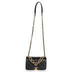 Chanel Black Quilted Lambskin Small Colour Match Flap Bag