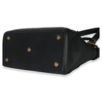 Louis Vuitton Black Grained Calfskin Monogram Vendome MM
