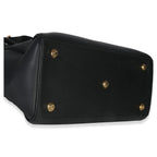 Louis Vuitton Black Grained Calfskin Monogram Vendome MM