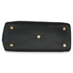 Louis Vuitton Black Grained Calfskin Monogram Vendome MM