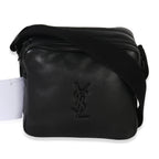 Saint Laurent Black Lambskin Monogram Niki Cube Camera Bag