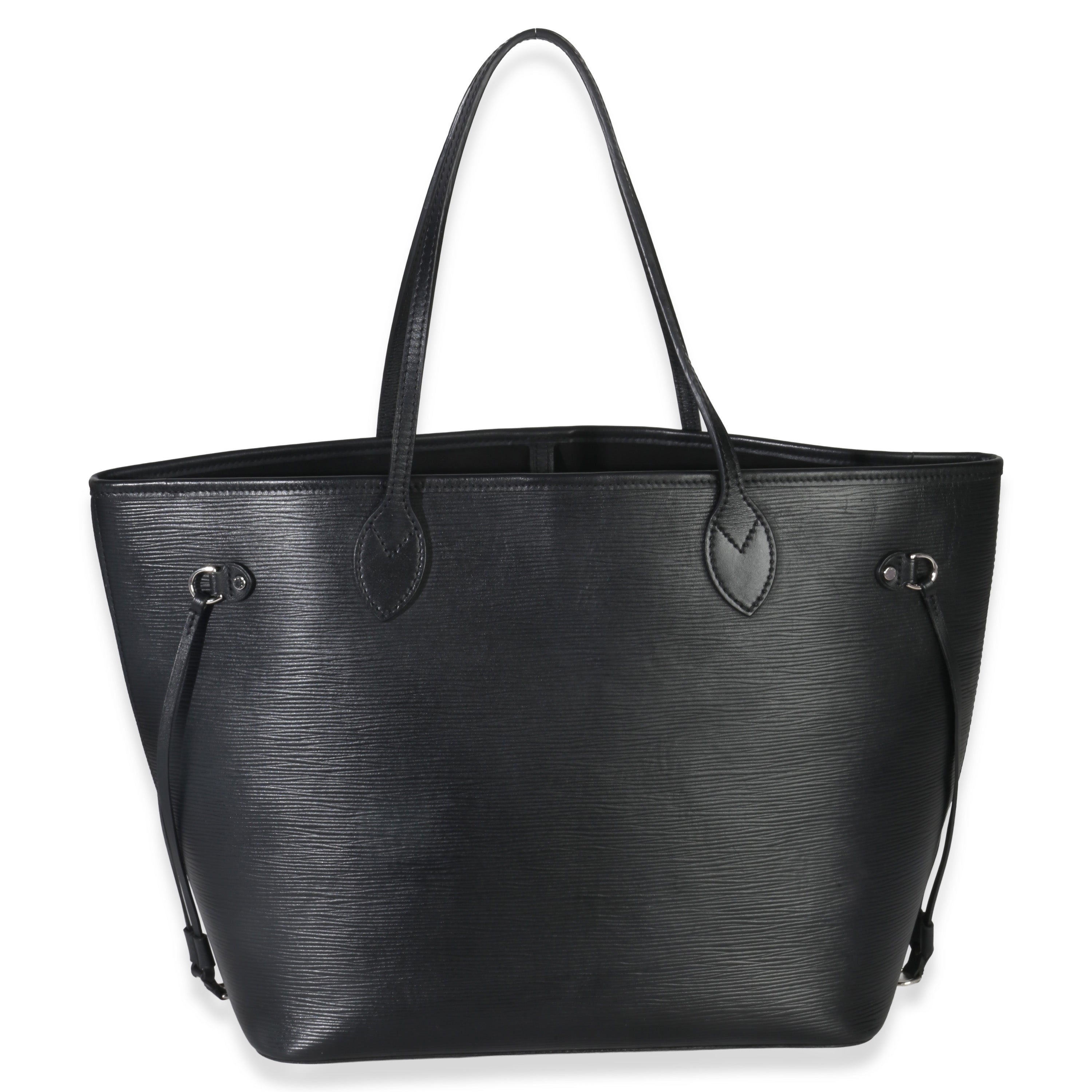 Louis Vuitton Black Epi Neverfull MM