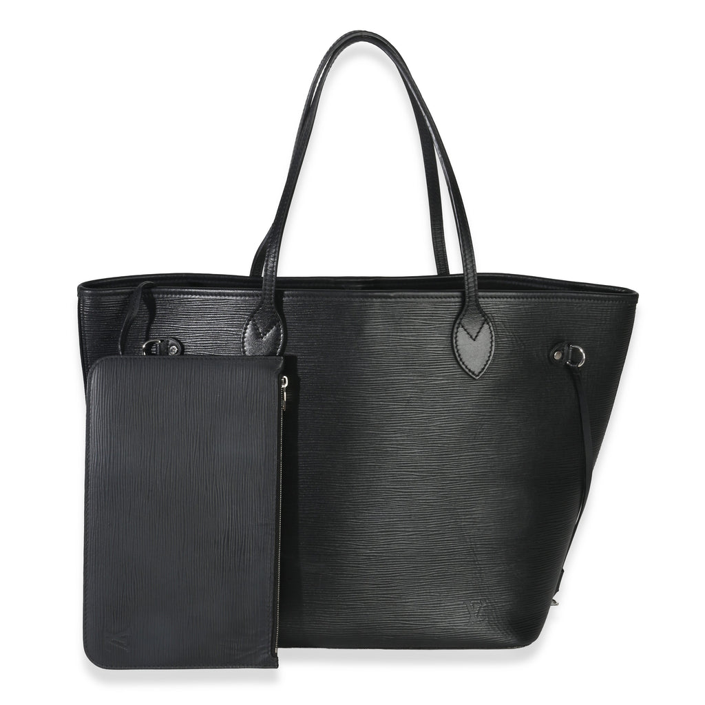 Louis Vuitton Black Epi Neverfull MM
