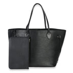 Louis Vuitton Black Epi Neverfull MM