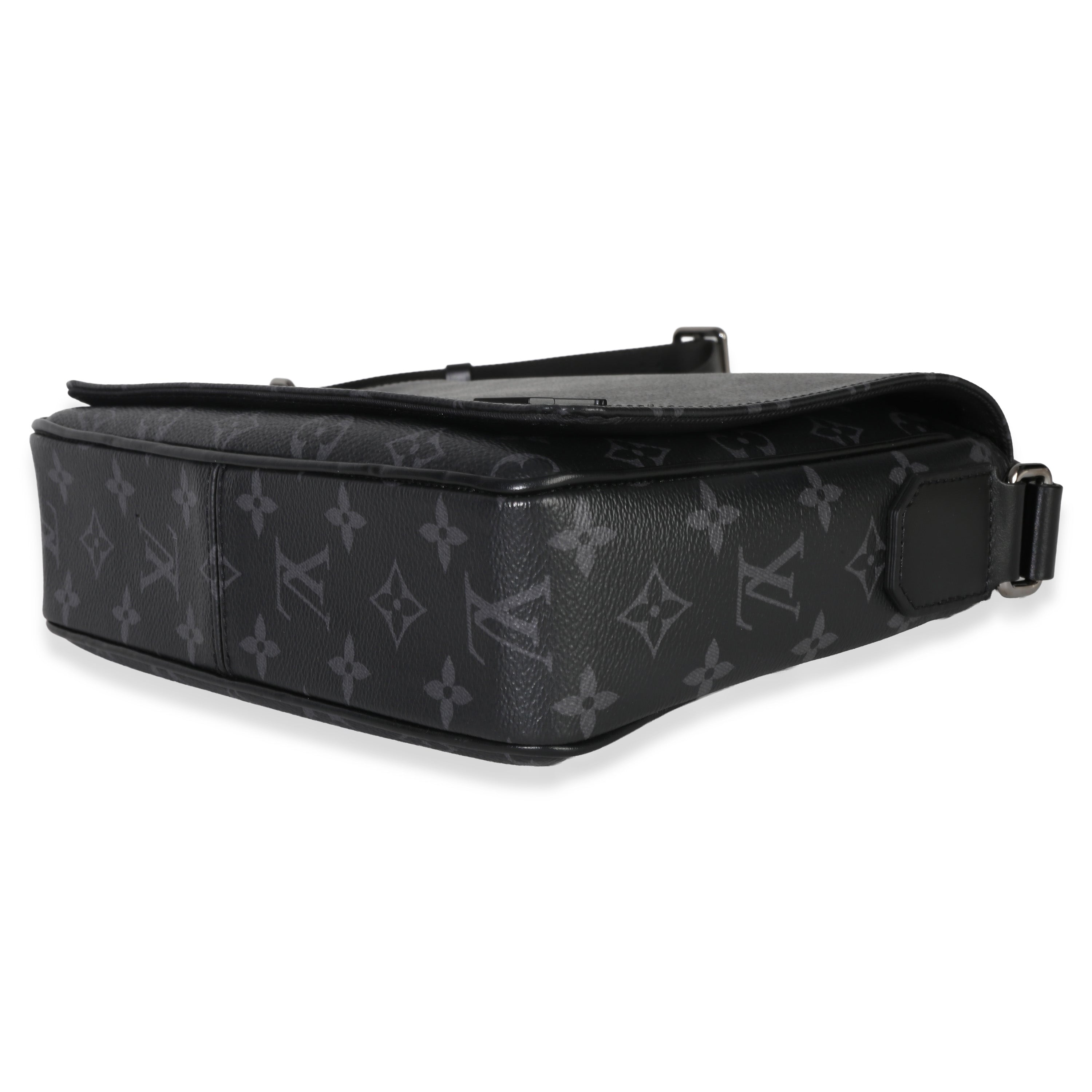 Louis Vuitton Monogram Eclipse Canvas District PM