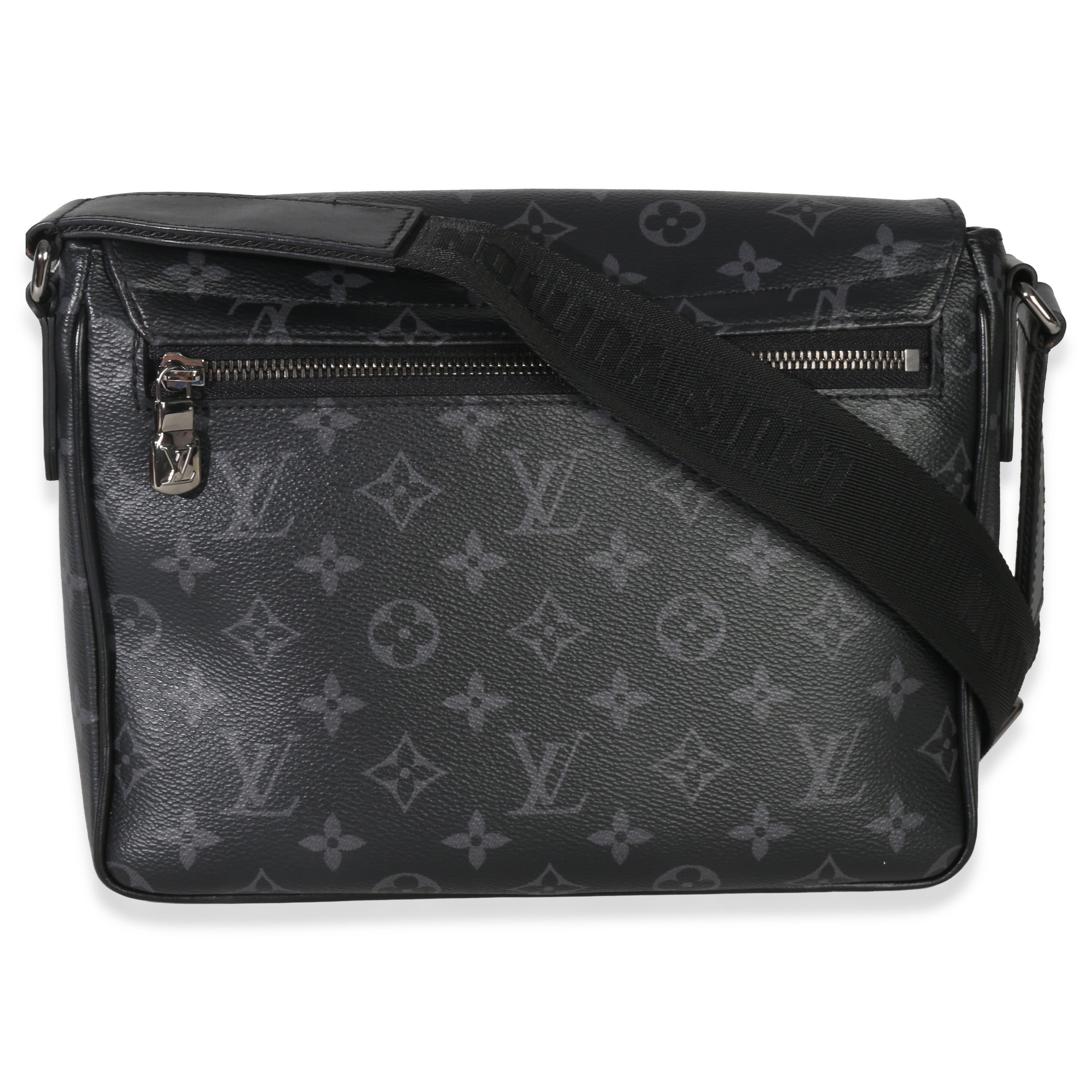 Louis Vuitton Monogram Eclipse Canvas District PM
