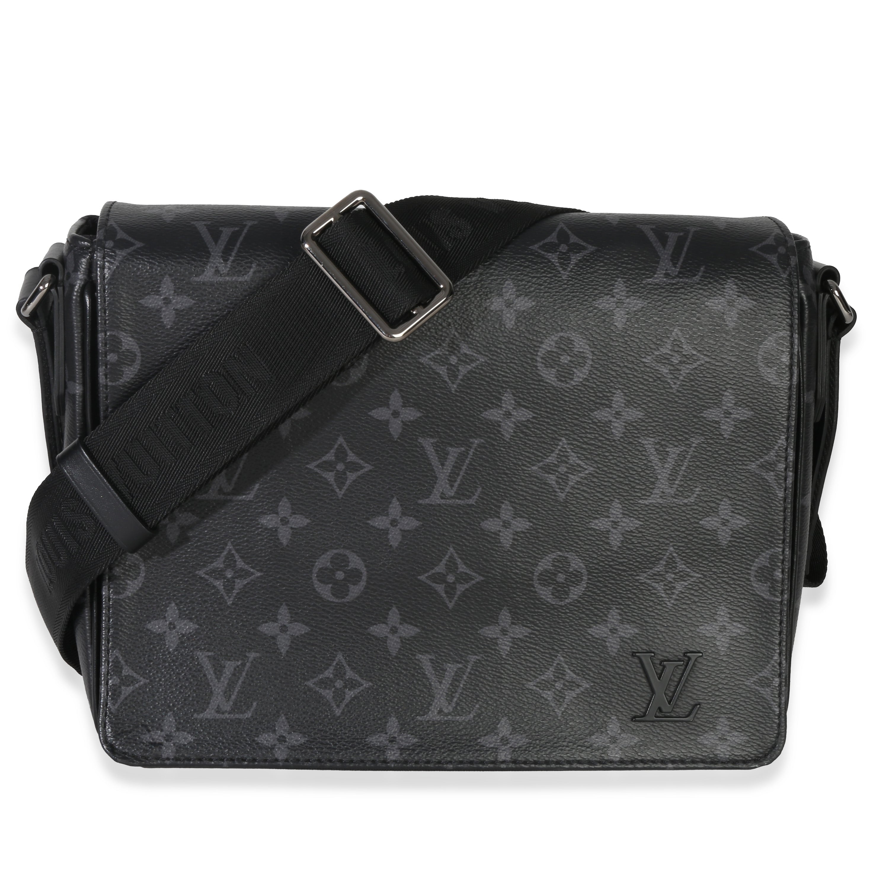 Louis Vuitton Monogram Eclipse Canvas District PM