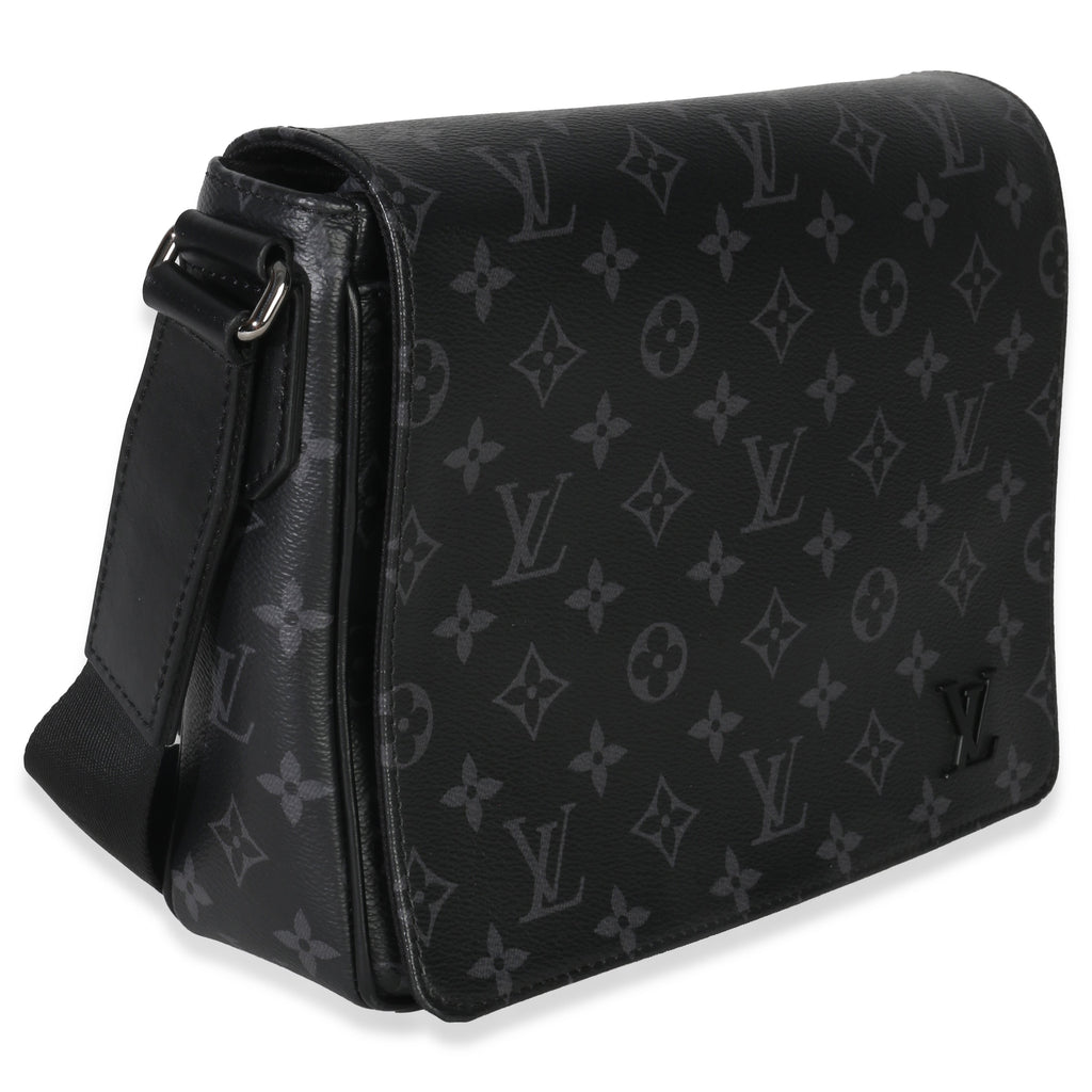 Louis Vuitton Monogram Eclipse Canvas District PM