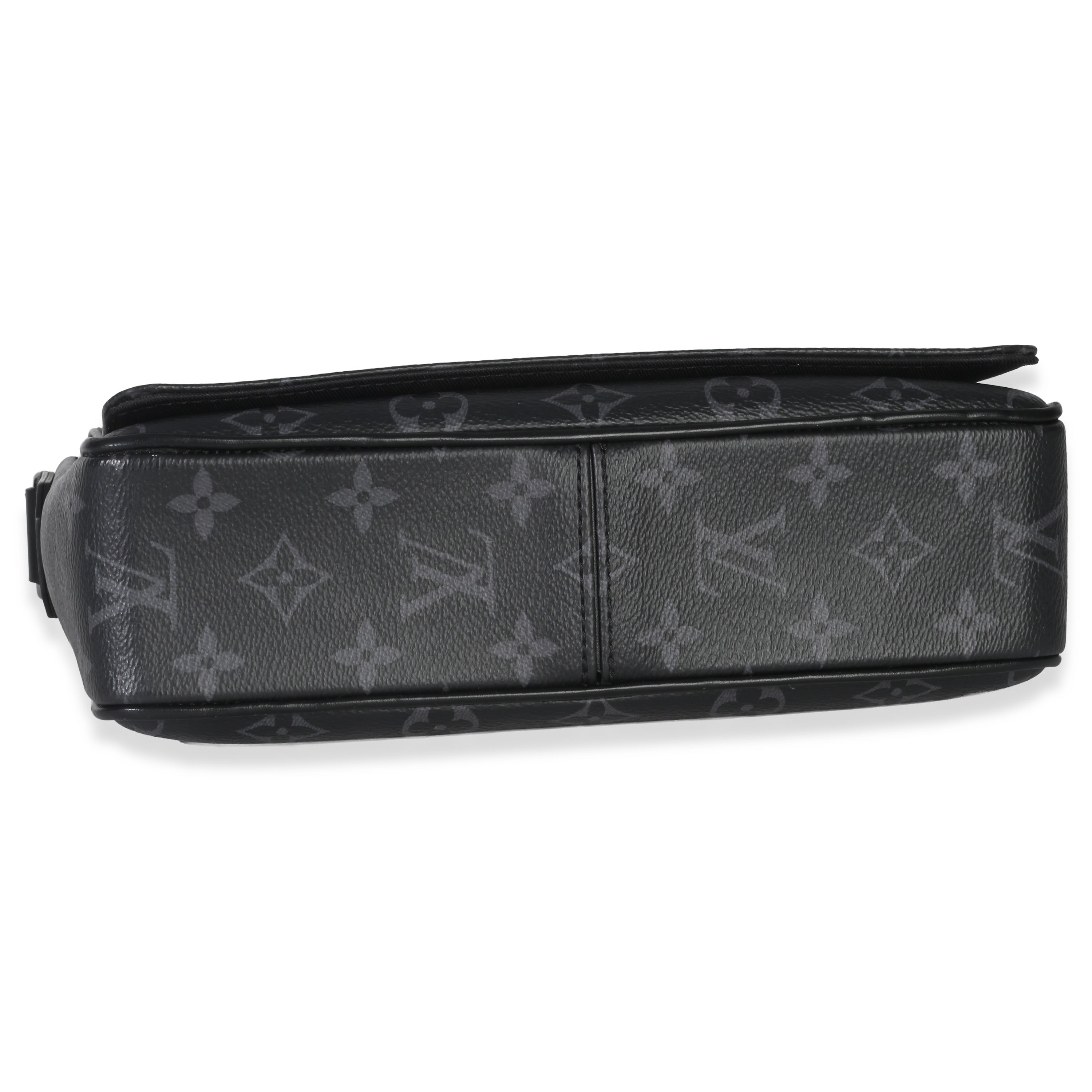 Louis Vuitton Monogram Eclipse Canvas District PM