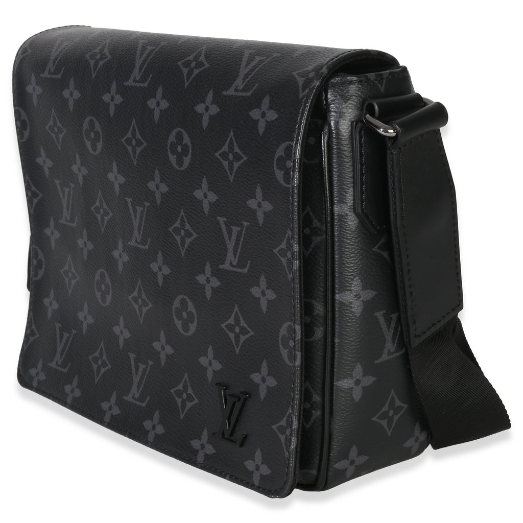 Louis Vuitton Monogram Eclipse Canvas District PM