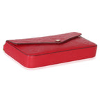 Louis Vuitton Scarlet Monogram Empreinte Félicie Pochette