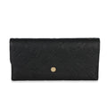 Louis Vuitton Black Dune Monogram Empreinte Emilie Wallet