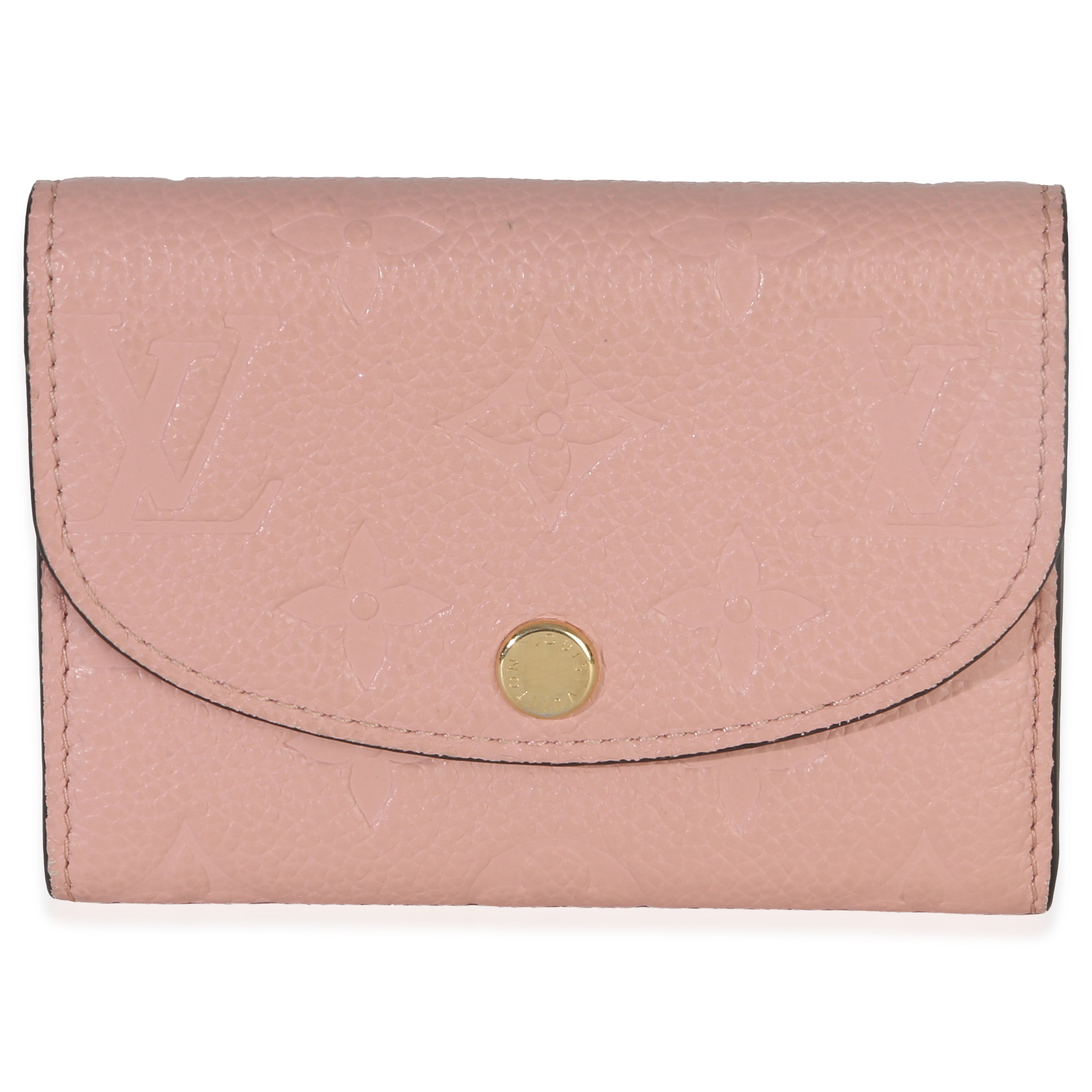 Louis Vuitton Rose Confetti Monogram Empreinte Rosalie Coin Purse