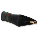 Gucci Black Calfskin GG Ophidia Small Web Chain Bag