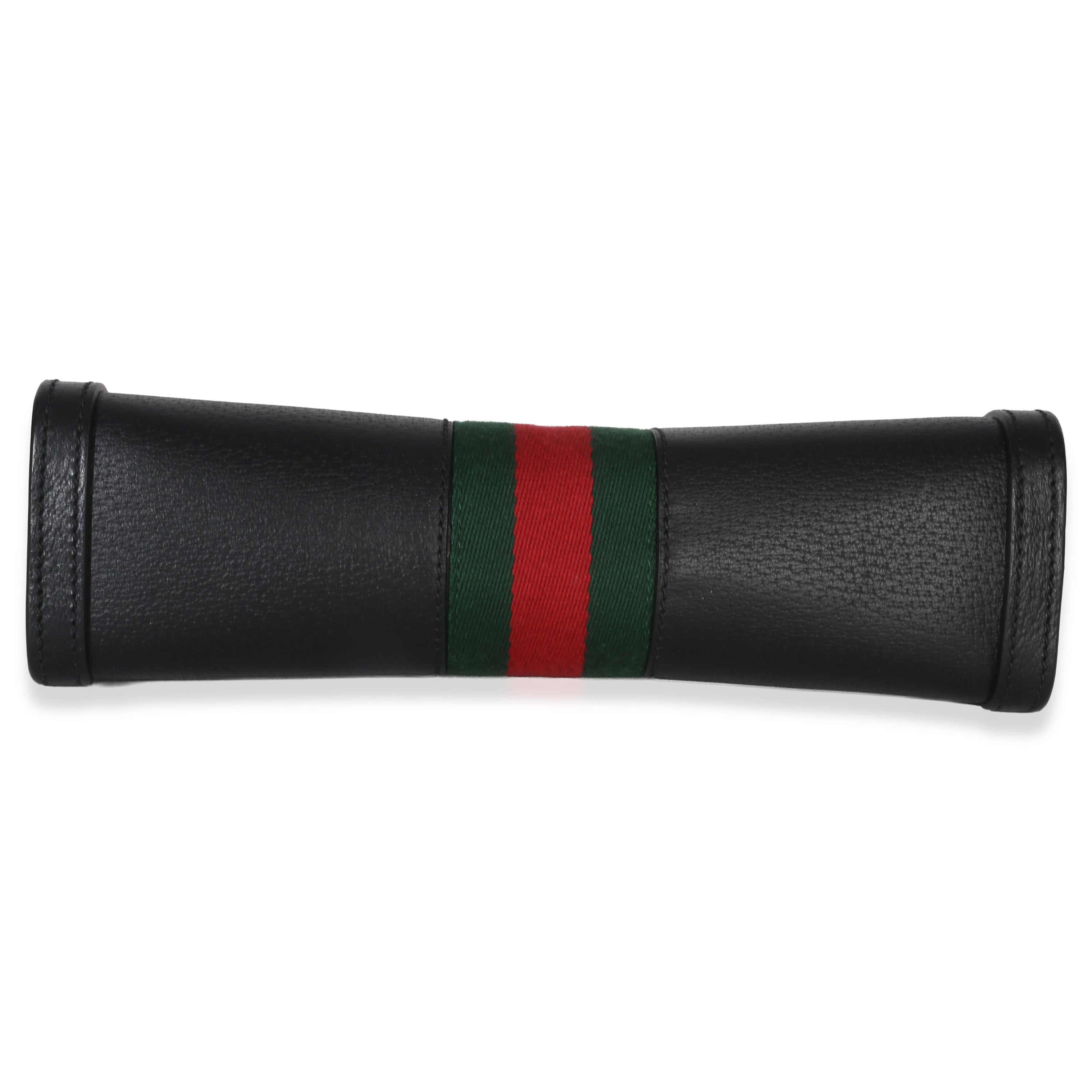 Gucci Black Calfskin GG Ophidia Small Web Chain Bag