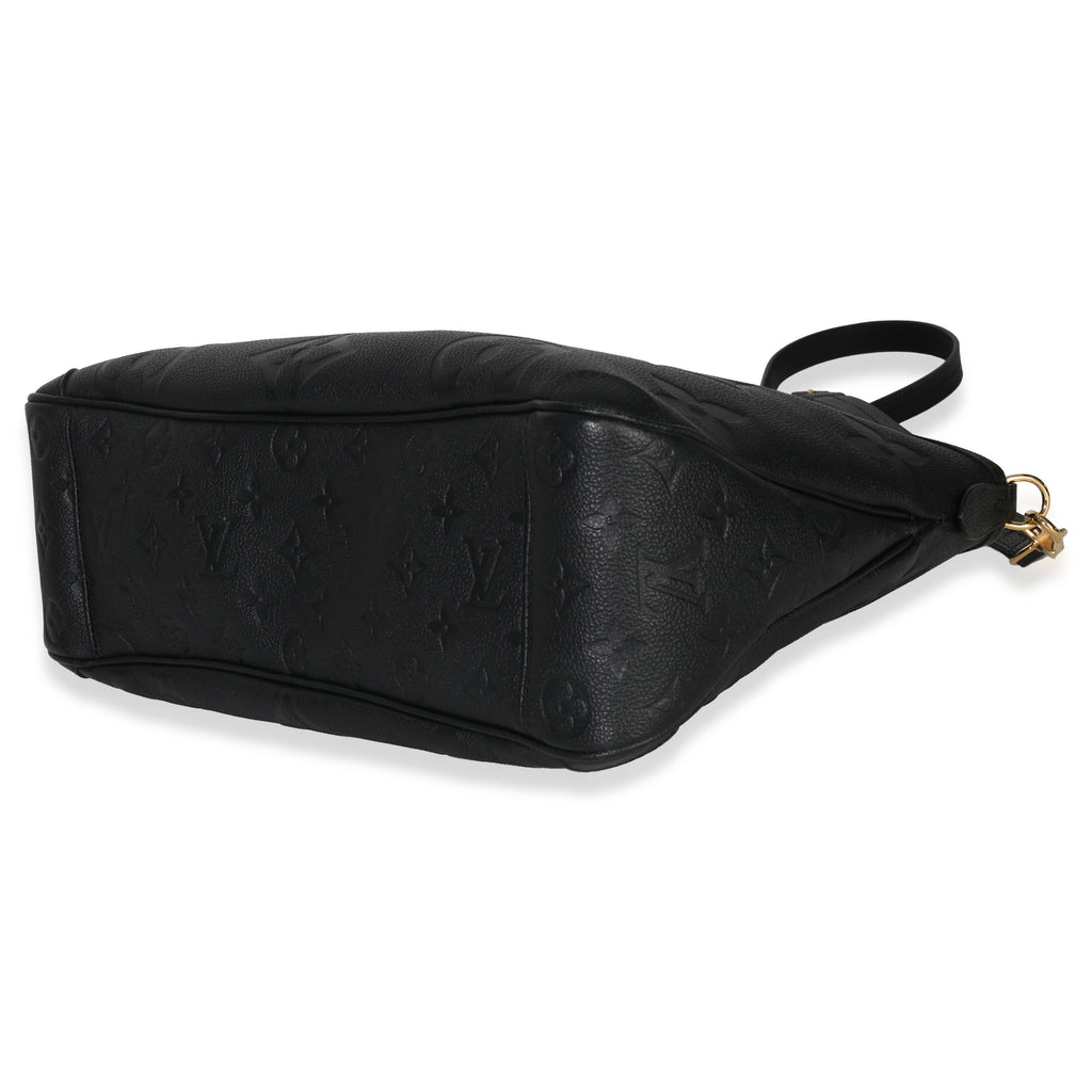 Louis Vuitton Black Monogram Empreinte Trianon MM