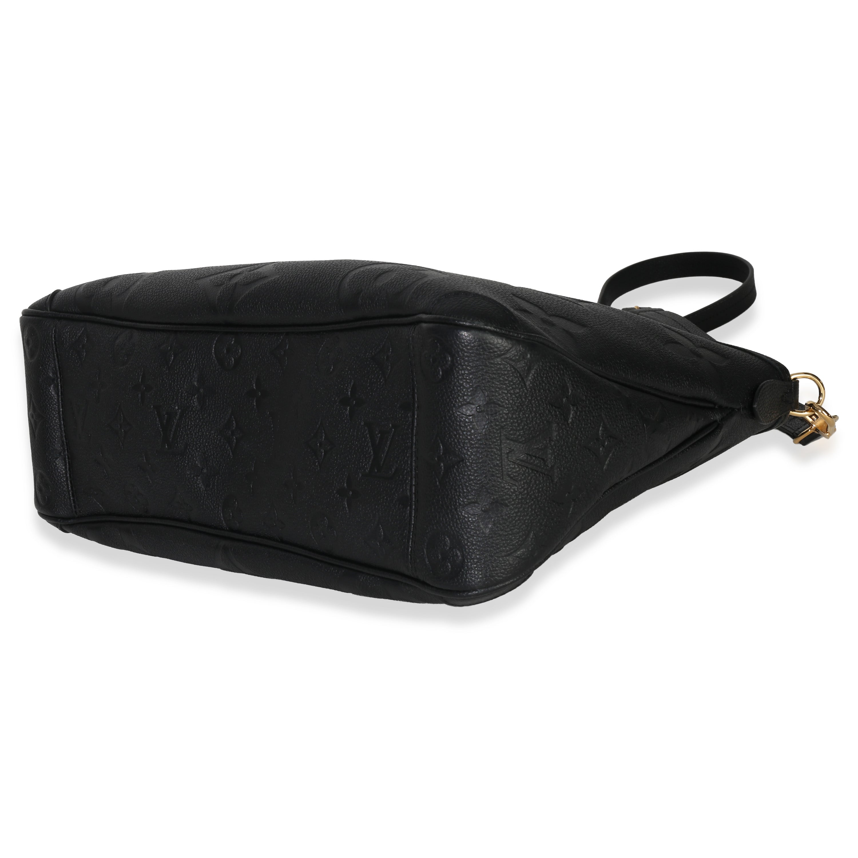Louis Vuitton Black Monogram Empreinte Trianon MM