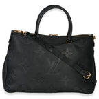 Louis Vuitton Black Monogram Empreinte Trianon MM