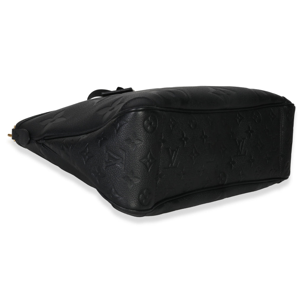 Louis Vuitton Black Monogram Empreinte Trianon MM