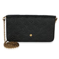 Louis Vuitton Black Monogram Empreinte Felicie Pochete