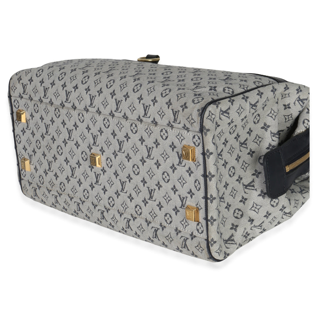 Louis Vuitton Navy Mini Lin Josephine GM Shoulder Bag