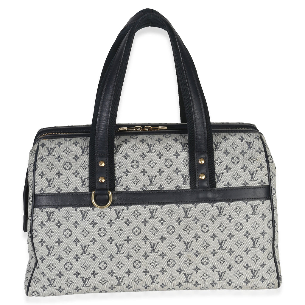 Louis Vuitton Navy Mini Lin Josephine GM Shoulder Bag