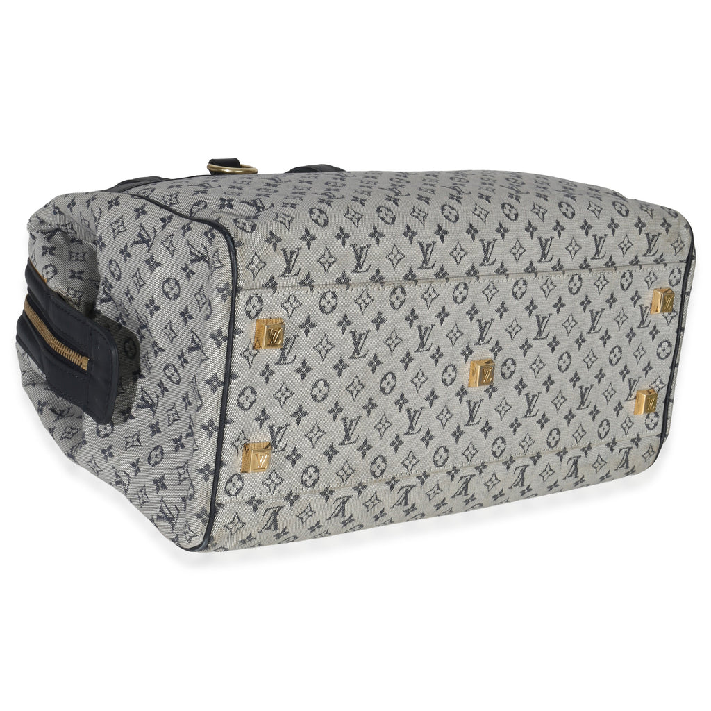 Louis Vuitton Navy Mini Lin Josephine GM Shoulder Bag
