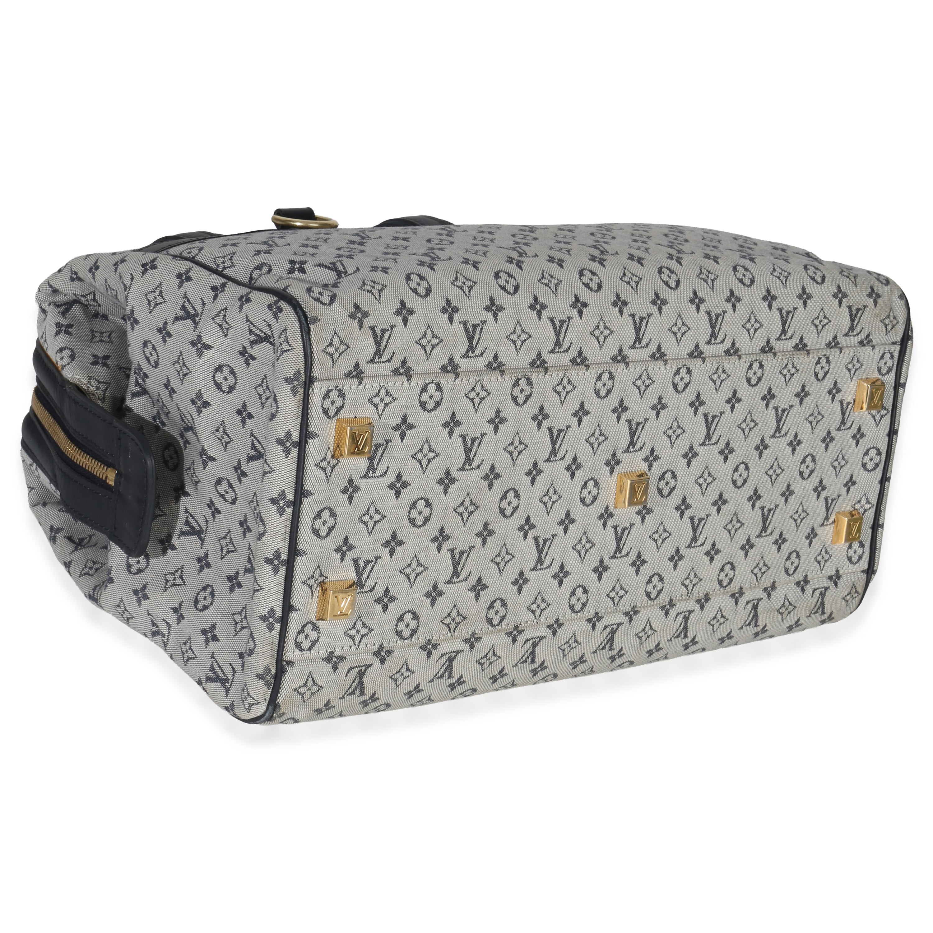 Louis Vuitton Navy Mini Lin Josephine GM Shoulder Bag
