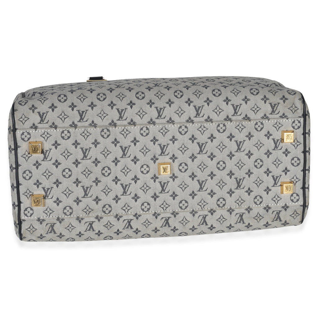 Louis Vuitton Navy Mini Lin Josephine GM Shoulder Bag