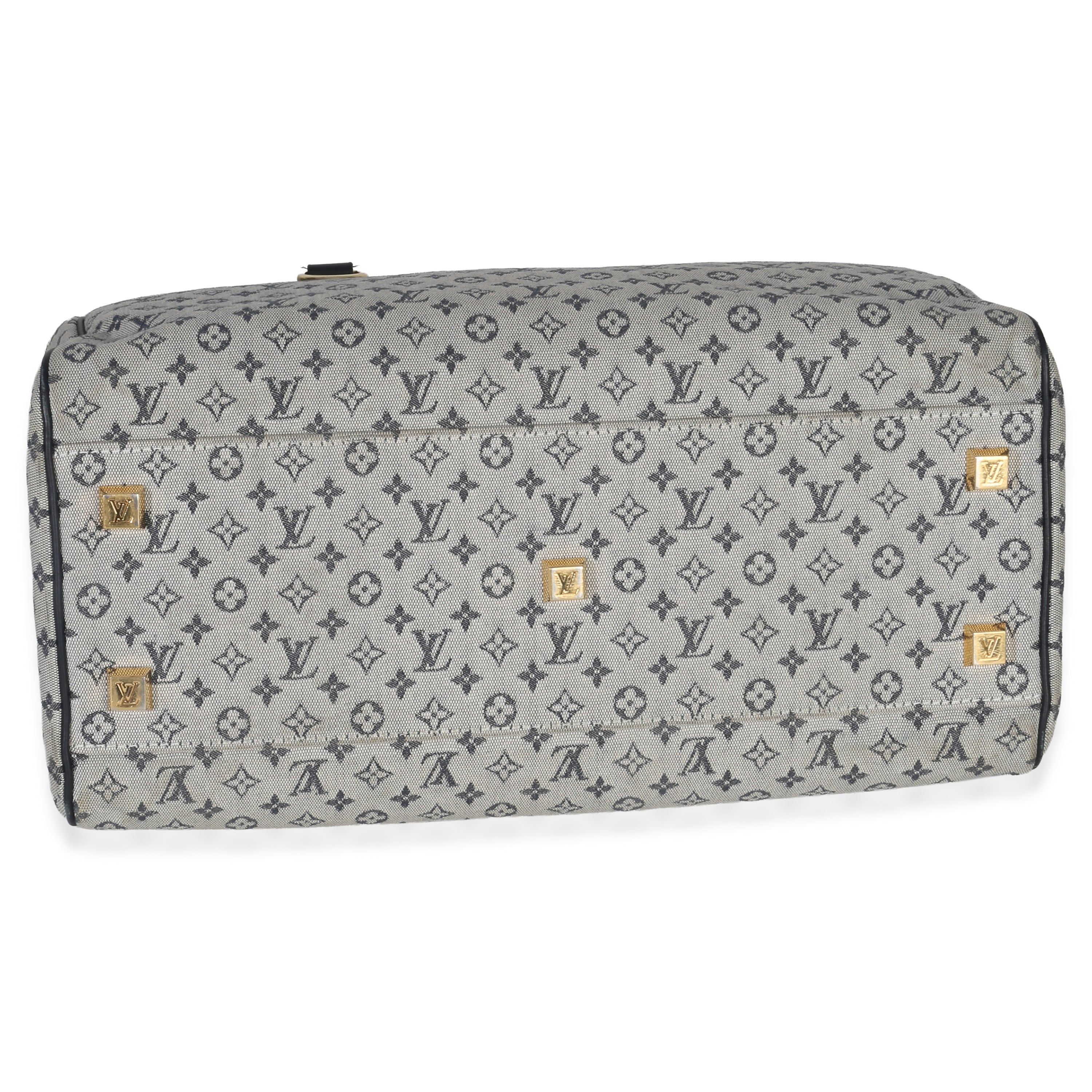 Louis Vuitton Navy Mini Lin Josephine GM Shoulder Bag