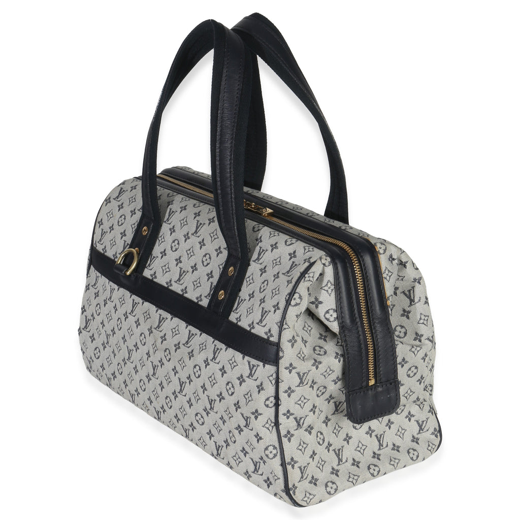 Louis Vuitton Navy Mini Lin Josephine GM Shoulder Bag