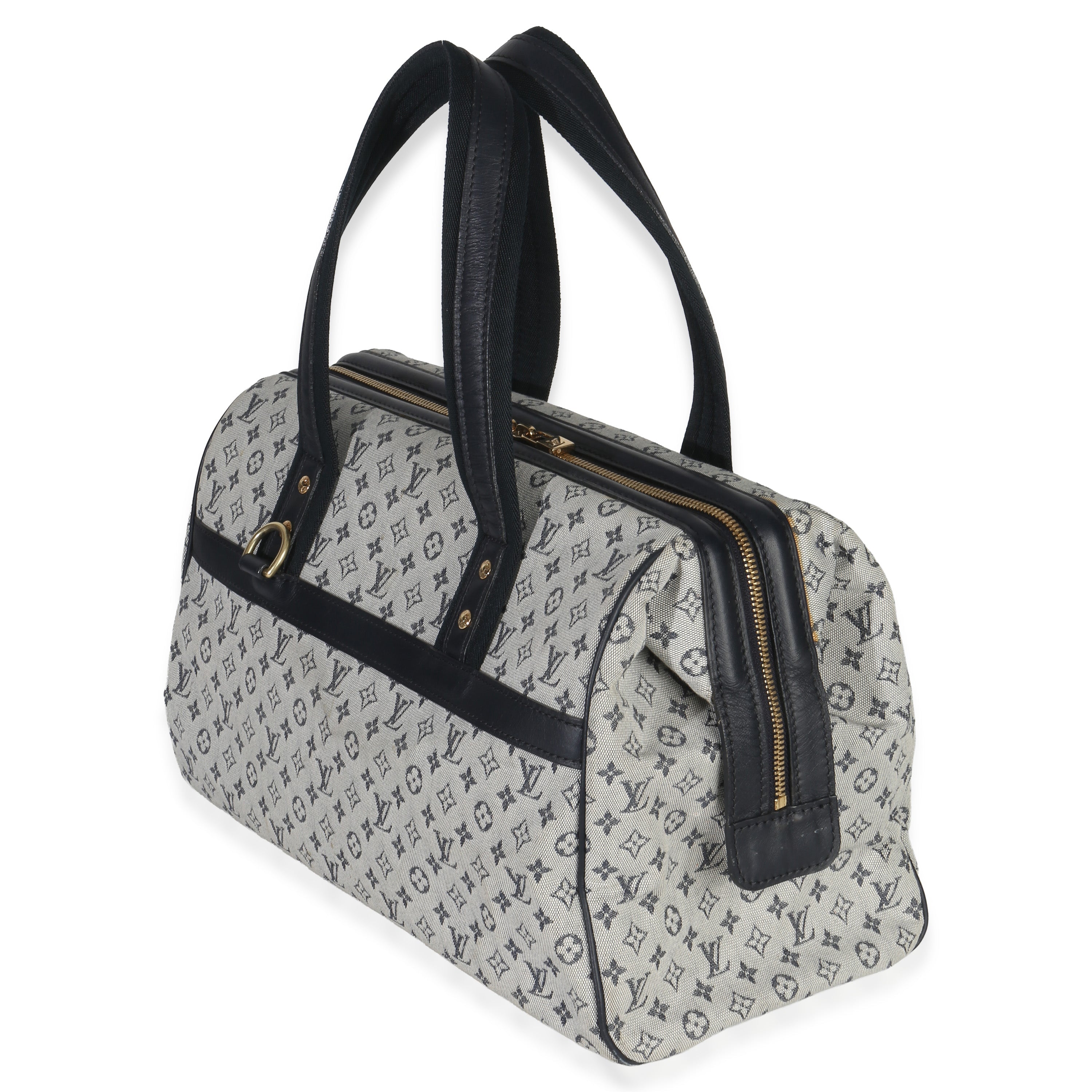 Louis Vuitton Navy Mini Lin Josephine GM Shoulder Bag