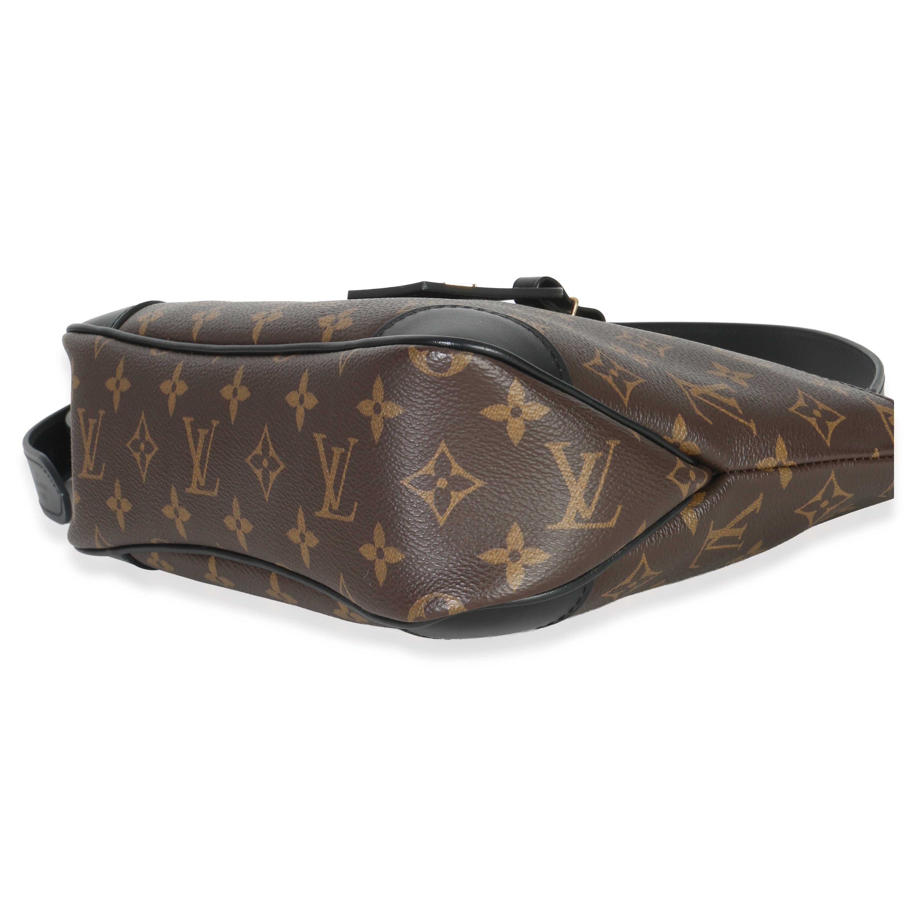 Louis Vuitton Black Monogram Canvas Odeon PM NM