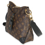Louis Vuitton Black Monogram Canvas Odeon PM NM