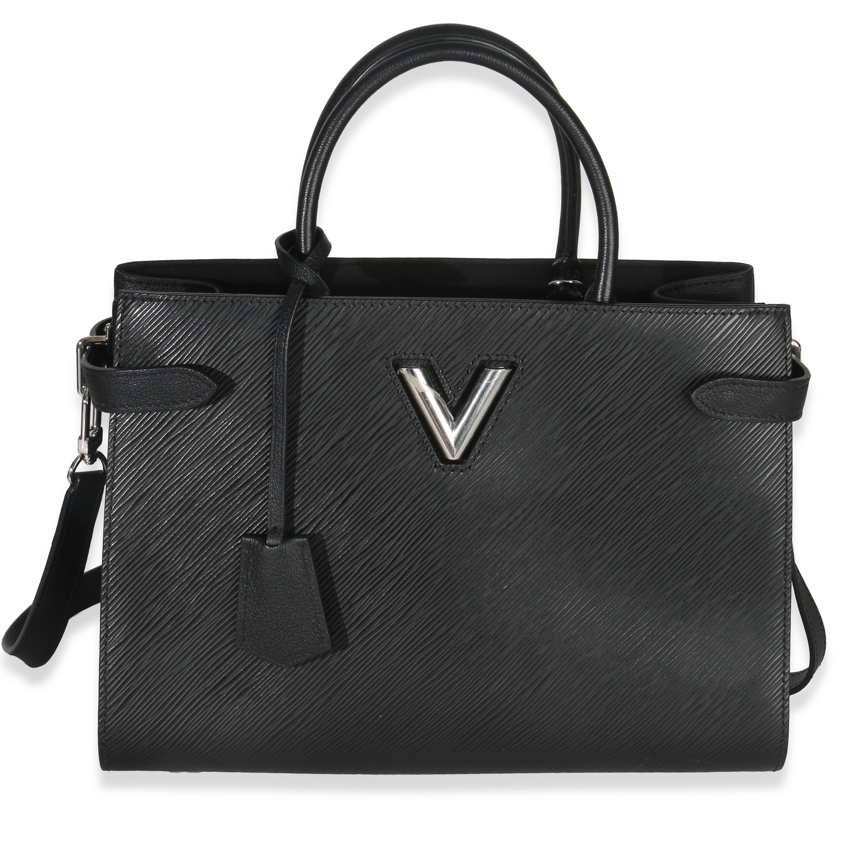 Louis Vuitton Black Epi Twist Tote