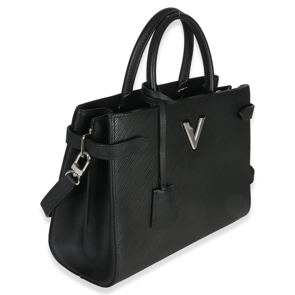Louis Vuitton Black Epi Twist Tote