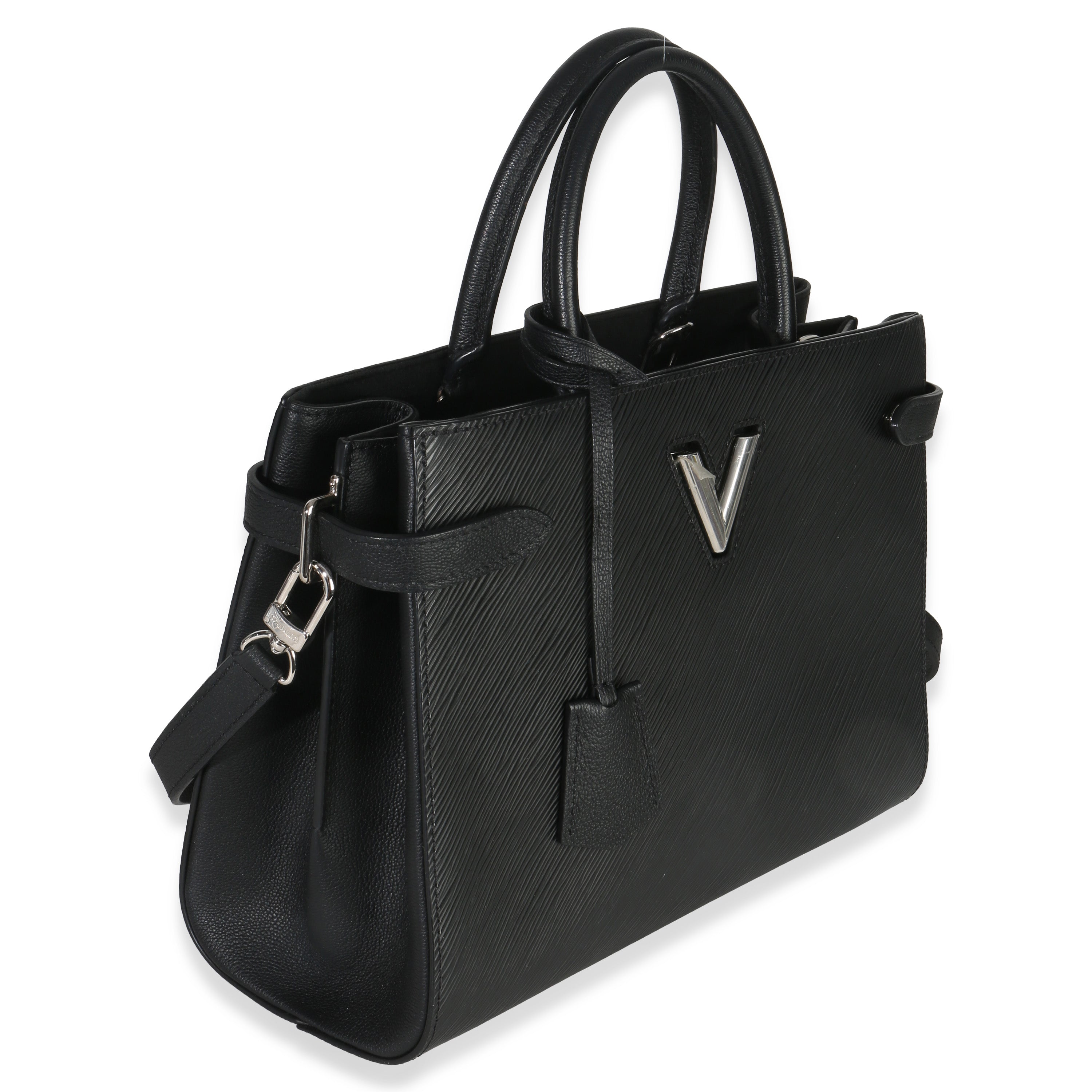 Louis Vuitton Black Epi Twist Tote