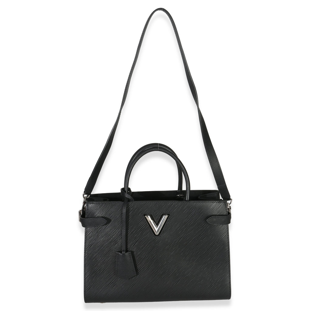 Louis Vuitton Black Epi Twist Tote