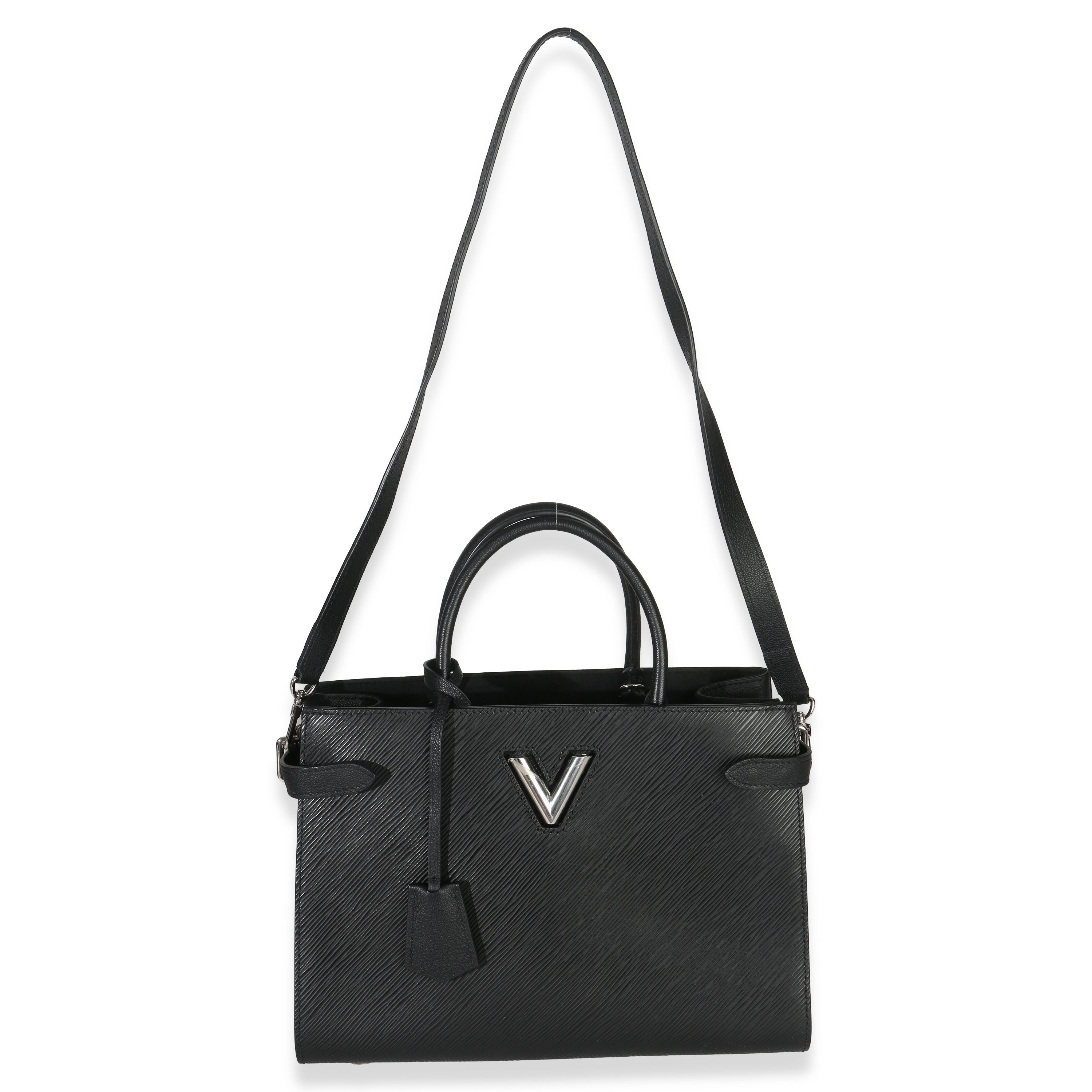 Louis Vuitton Black Epi Twist Tote