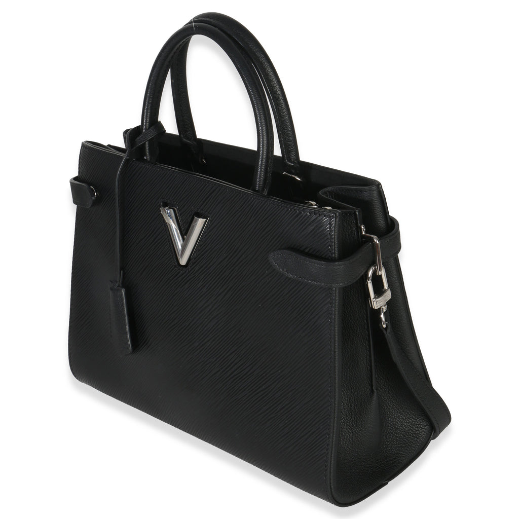 Louis Vuitton Black Epi Twist Tote