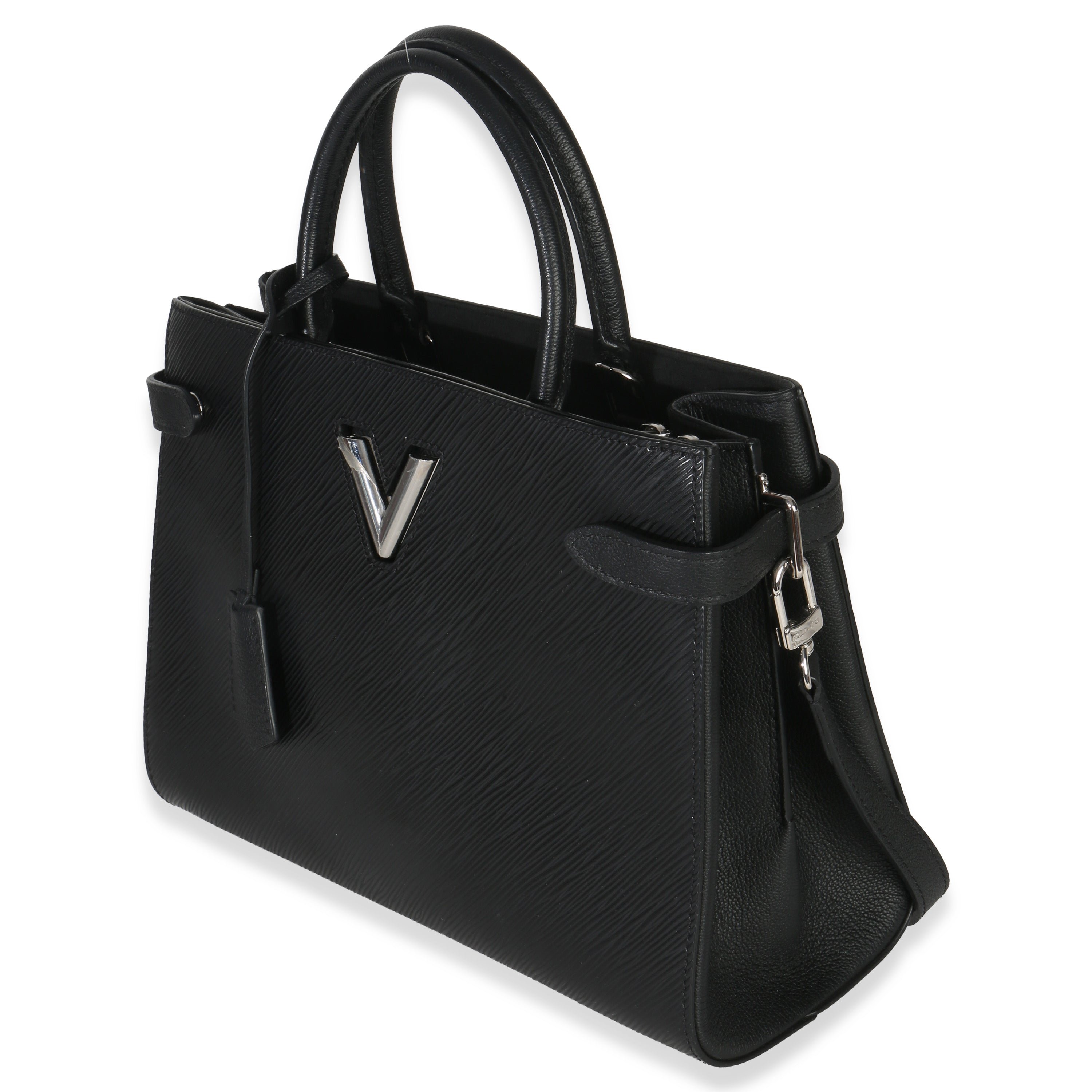 Louis Vuitton Black Epi Twist Tote