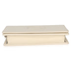 Gucci Cream Pebbled Calfskin Soho Wallet On Chain