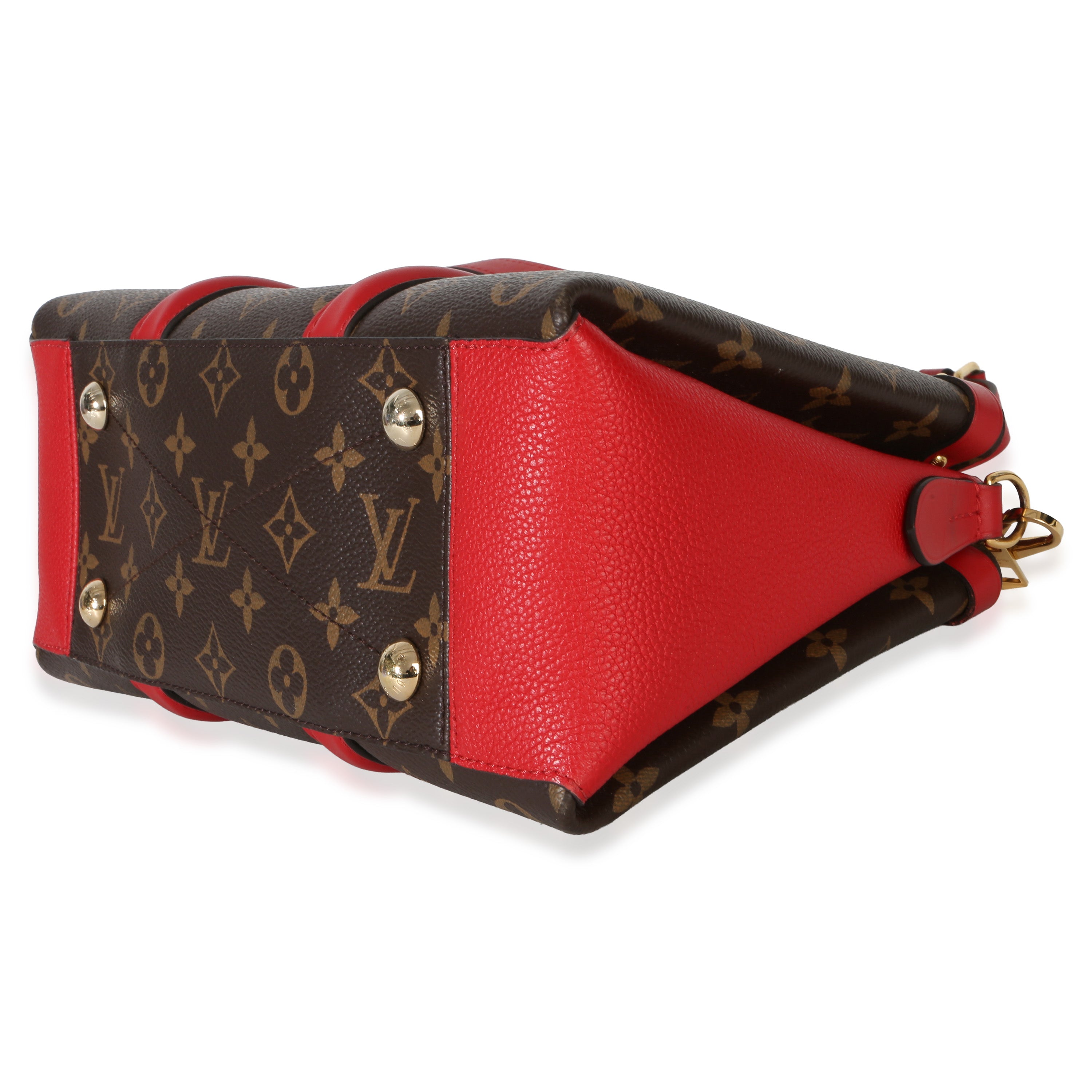 Louis Vuitton Cherry Monogram Canvas Soufflot BB
