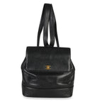 Chanel Vintage 24k  Triple CC Flap Backpack