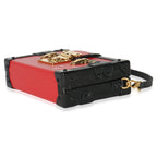 Louis Vuitton Red Black Epi Petite Malle