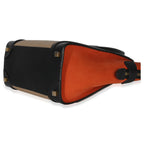 Beige Multicolor Drummed Calfskin Nubuck Nano Luggage Tote