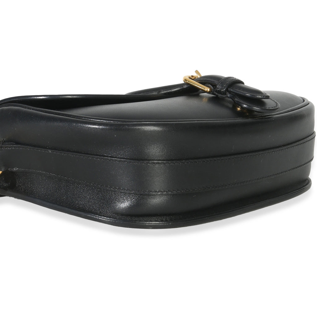 Christian Dior Black Box Calfskin Medium Bobby Flap Bag