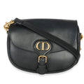 Christian Dior Black Box Calfskin Medium Bobby Flap Bag