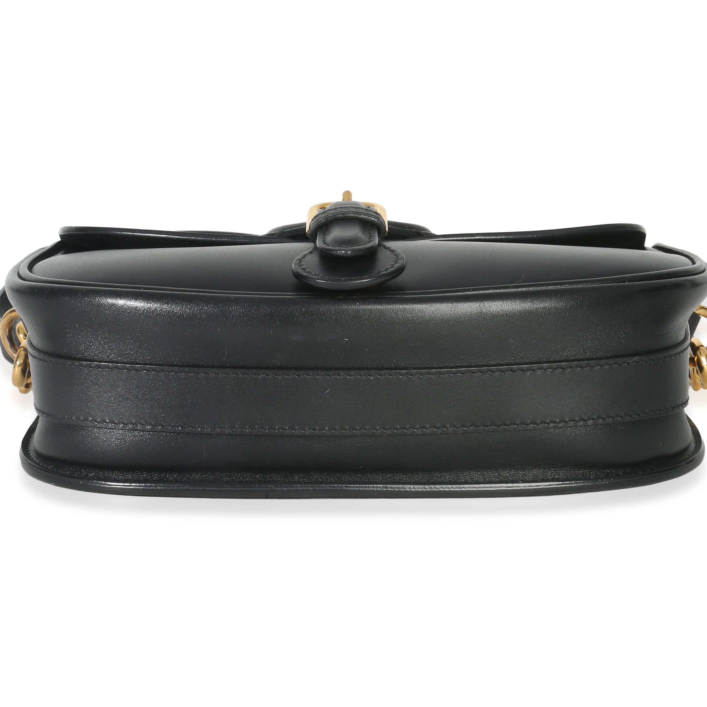 Christian Dior Black Box Calfskin Medium Bobby Flap Bag
