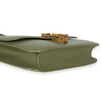 Saint Laurent Light Green Smooth Calfskin Le Carre Satchel